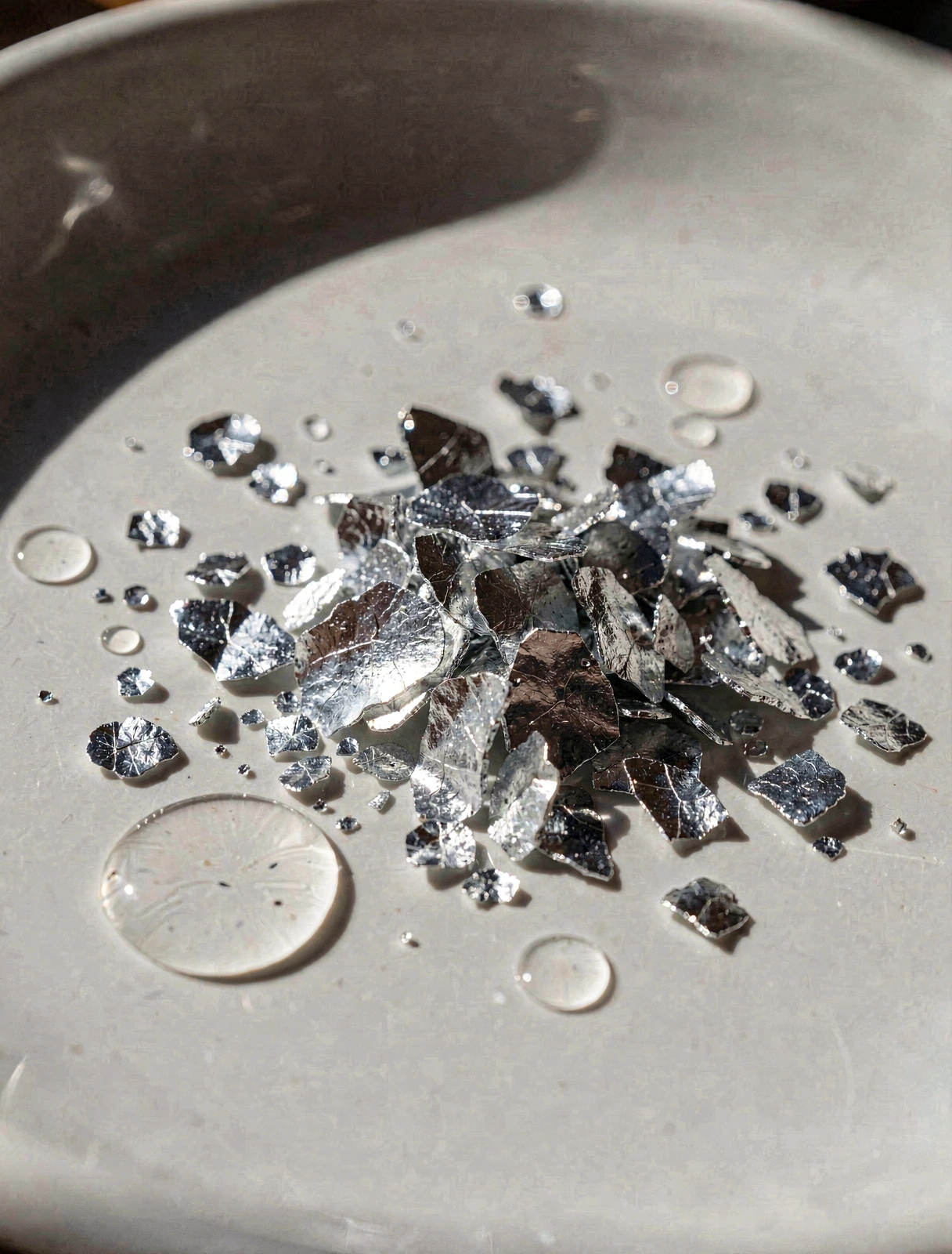 Texturas de minerais puros